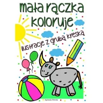 Mała rączka koloruje Ilustracje z grubą kreską - Książki edukacyjne - miniaturka - grafika 2