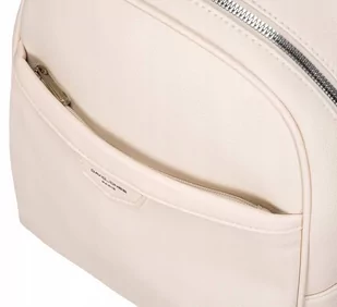 Pojemny plecak damski ze skóry ekologicznej — David Jones - Plecaki - miniaturka - grafika 4