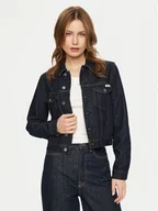 Kurtki damskie - Calvin Klein Jeans Kurtka jeansowa 90's J20J225066 Granatowy Regular Fit - miniaturka - grafika 1
