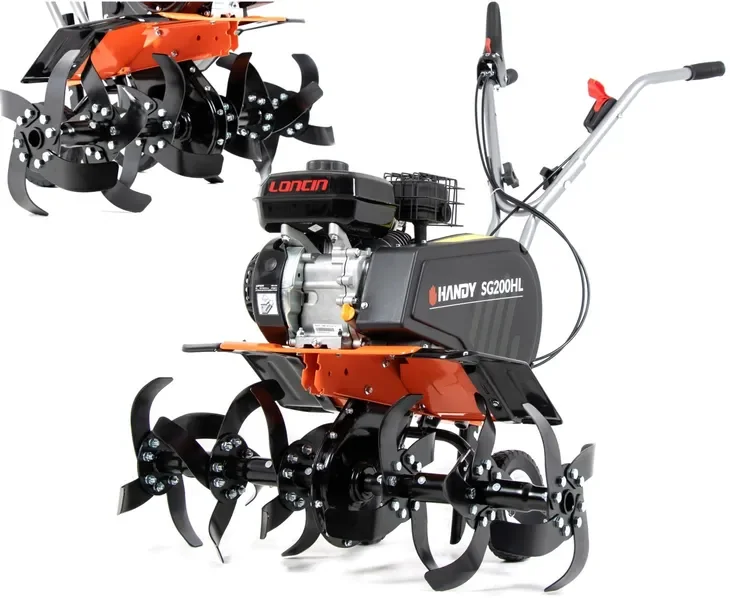 Glebogryzarka Spalinowa 196cc 6,5km Współbieżna Loncin Handy 34-78cm
