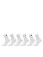 Skarpetki dla dzieci - Polo Ralph Lauren Zestaw 6 par wysokich skarpet dziecięcych 444974056001 Biały - miniaturka - grafika 1