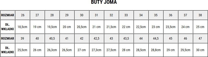 Joma Buty piłkarskie dla dzieci Joma Maxima Propulsion TF niebiesko-pomarańczowe PRJW2305TF 37