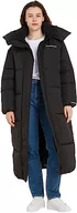 Płaszcze damskie - Calvin Klein Jeans Damskie niepuchowe płaszcze oversize długie puchowe wyściełane, Czarny, XS - miniaturka - grafika 1