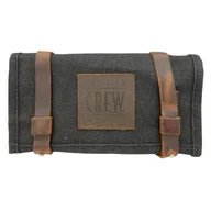 Pozostałe akcesoria fryzjerskie - American Crew Barber Tools Roll Up Pouch, woskowane etui na narzędzia - miniaturka - grafika 1