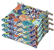 Poduszki na krzesła - Zestaw Poduszek Na Krzesło Fiaba 487 (4 Szt.) - miniaturka - grafika 1