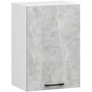 Szafka OLIWIA W50 H580 BIAŁA / BETON - Meble kuchenne - miniaturka - grafika 1