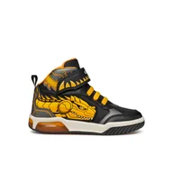 Sneakersy damskie - Dziecięce Sneakersy GEOX J INEK BOY A J469CA-011BC-C0054K – Czarny - miniaturka - grafika 1