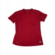 Koszulki i topy damskie - T-shirt damski koszulka czerwona NIKE M - miniaturka - grafika 1