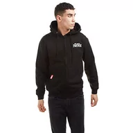 Bluzy męskie - Marvel Męska bluza z kapturem Black Panther Symbol Zipped Hood z kapturem, czarny, L - miniaturka - grafika 1