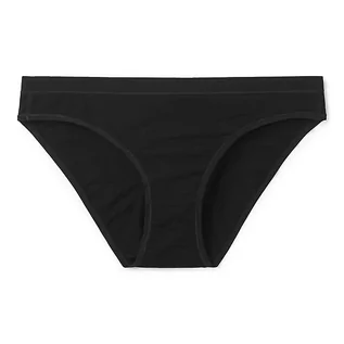 Bielizna sportowa damska - Figi damskie Smartwool Merino Bikini black  - XS - grafika 1