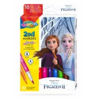 Flamastry - Patio Flamastry dwustronne Colorino Kids Frozen 10 szt. - miniaturka - grafika 1