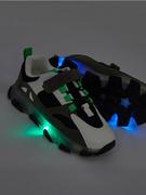 Buty dla chłopców - Sinsay - Sneakersy LED - wielobarwny - miniaturka - grafika 1