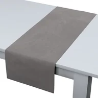 Obrusy i serwetki - Dekoria pl Bieżnik prostokątny gołębi szary 40 × 130 cm Velvet 410-704-11 - miniaturka - grafika 1