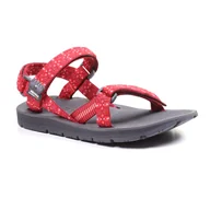 Sandały damskie - Damskie sandały trekkingowe Source Classic Pro Women's Sandals tribal red - 37 - miniaturka - grafika 1