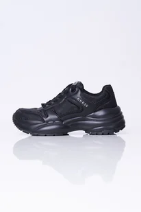 Sneakersy czarne Samnie Guess FLFSAMFAL12 40 - Sneakersy damskie - miniaturka - grafika 1