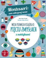 Książki edukacyjne - Montessori: sam odkrywaj świat. Moja pierwsza książka o pięciu zmysłach - miniaturka - grafika 1