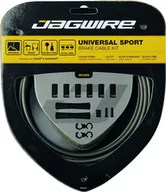 Części rowerowe - Jagwire Jagwire Sport Uniwersalny zestaw przewodów hamulcowych do Shimano/SRAM, carbon silver 2020 Linki i osłonki hamulcowe - miniaturka - grafika 1