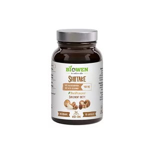 Ekstrakt z Shiitake 400 mg - 40% polisacharydów, 30% beta-glukanów - kapsułki - Suplementy naturalne - miniaturka - grafika 1