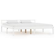 Łóżka - Rama łóżka biała, bez materaca, 180x200 - miniaturka - grafika 1