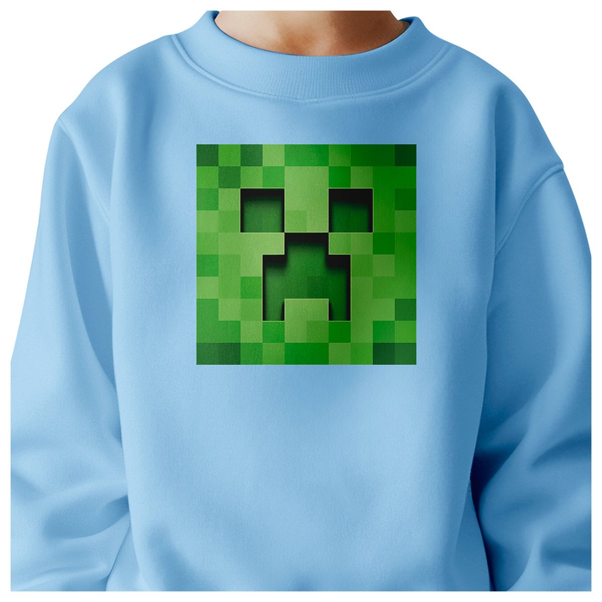 BLUZA DZIECIĘCA MINECRAFT 122-128 DLA DZIEWCZYNKI CHŁOPCA JAKOŚĆ