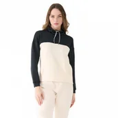 Bluzy damskie - Damska bluza treningowa Roxy Vertere - beżowa - miniaturka - grafika 1