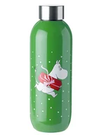 Sztućce dla dzieci - Stelton Butelka termiczna "Keep Cool" w kolorze zielonym - 750 ml - miniaturka - grafika 1