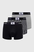 Majtki męskie - Calvin Klein Underwear bokserki 3-pack męskie kolor czarny - miniaturka - grafika 1