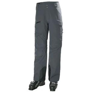 Helly Hansen Ridge Infinity, spodnie typu shell, męskie, szare - Spodnie sportowe męskie - miniaturka - grafika 1