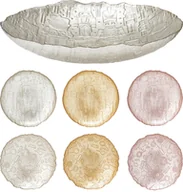 Miski i półmiski - MISKA SZKLANA ŚREDNICA 30CM 6 RODZAJI XM - miniaturka - grafika 1