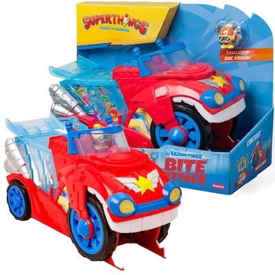 Super Things Kazoom Power Pojazd Bite Attack Do Pożerania Złoczyńców