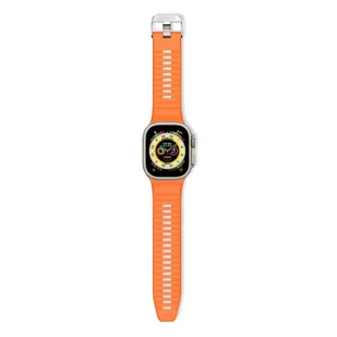 Decoded Ultra Traction - Silikonowy Pasek Do Apple Watch 1/2/3/4/5/6/7/8/9/Se/Ultra 49/45/44/42 Mm Gen 1-9 - Se (Apricot) - Akcesoria do smartwatchy - miniaturka - grafika 1