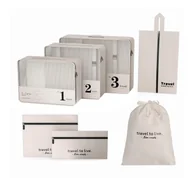 Kosmetyczki, organizery i kuferki - eCarla zestaw kosmetyczek i organizatorów KS142LK 7 sztuk - miniaturka - grafika 1