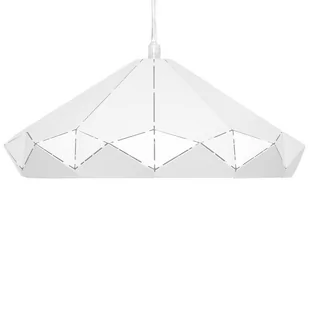 Beliani Lampa wisząca biała NEVOLA - Lampy sufitowe - miniaturka - grafika 1
