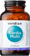 Serce i układ krążenia - Viridian Cardio Multi Suplement diety 60 kaps. - miniaturka - grafika 1