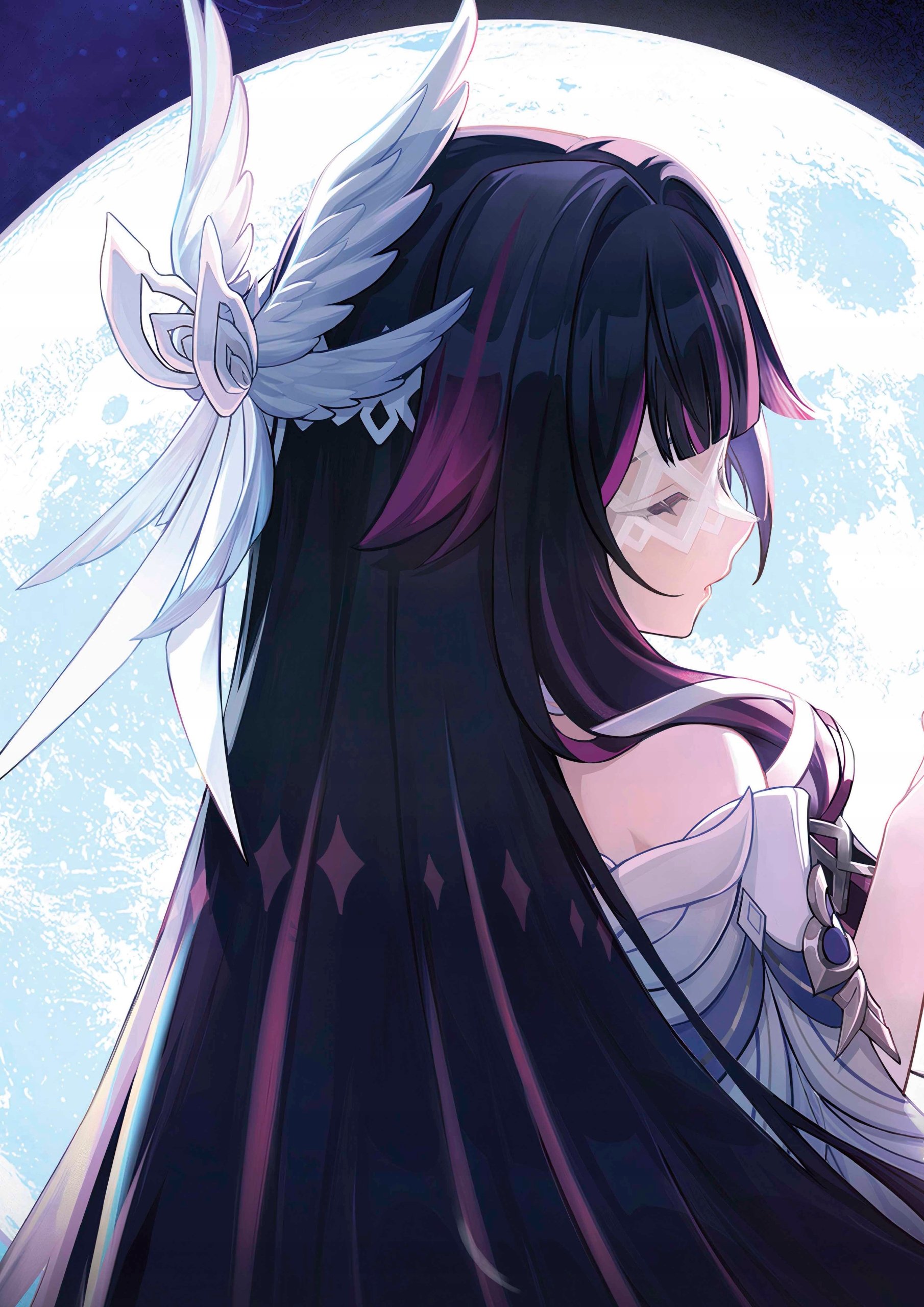 Plakat A3 Genshin Impact Anime Gra Columbina
