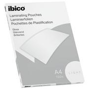 Folie do laminatora - Ibico Folia do laminowania 627308 Light 100 sztuk 627308 - miniaturka - grafika 1