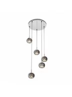 Lampy sufitowe - Zuma Line P0076-05M-B5FZ CRYSTAL WISZĄCA 003064-001010 - miniaturka - grafika 1