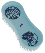Szczotki i furminatory - Magic brush Magic Brush Soft - miękka szczotka do czyszczenia psów i koni, mix kolorów do wyboru - błękitny MB-81954 - miniaturka - grafika 1