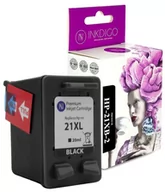 Tusze zamienniki - INKDIGO 21XL zgodny Tusz do HP Deskjet 3915 1468 1520 2445 2210 CZARNY 20ml - miniaturka - grafika 1