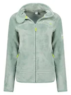 Kurtki damskie - Geographical Norway Kurtka polarowa w kolorze miętowym - miniaturka - grafika 1