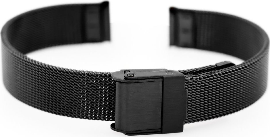 Bransoleta Pacific M4 - siatka HQ - czarna 12mm