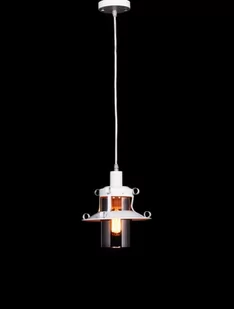 Lumina Deco Deco LAMPA WISZĄCA INDUSTRIALNA LOFT BIAŁA CAPRI W1 - Lampy sufitowe - miniaturka - grafika 1