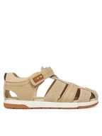 Buty dla chłopców - Mayoral Sandały 45678 Beżowy - miniaturka - grafika 1