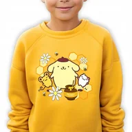 Bluzy męskie - BLUZA ŻÓŁTA Dziecięca Na Urodziny Dla Fana POMPOMPURIN Sanrio Wzory - 152 - miniaturka - grafika 1