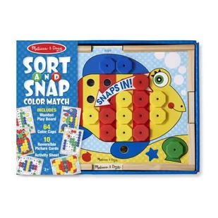Melissa &amp; Doug MELISSA Tablica sorter Dopasuj kolory 14313 - Tablice dla dzieci - miniaturka - grafika 1