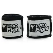 Bandaże bokserskie - Profight, Bandaż bokserski, czarny, 4 m - miniaturka - grafika 1