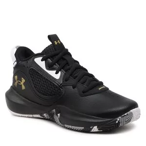 Baleriny - Buty Under Armour - Ua Gs Lockdown 6 3025617-003 Blk/Blk - grafika 1