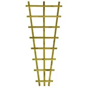 Kratki i pergole - Kratka ścienna trapez 65 x 150 L10 x 28 STELMET - miniaturka - grafika 1