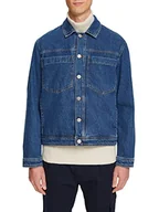 Kurtki męskie - ESPRIT Męska kurtka 013EE2G307, 901/BLUE Dark WASH, S, 901/Blue Dark Wash, S - miniaturka - grafika 1