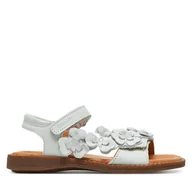 Buty dla dziewczynek - Sandały Froddo Lore Flos G3150272 S Biały - miniaturka - grafika 1